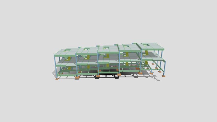 152. BLOCO B - Cond. São Caetano de Odi. 3D Model