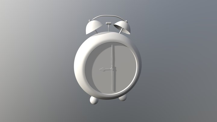 MIN309: WeeklyModel-Mechanical Object Clock 3D Model