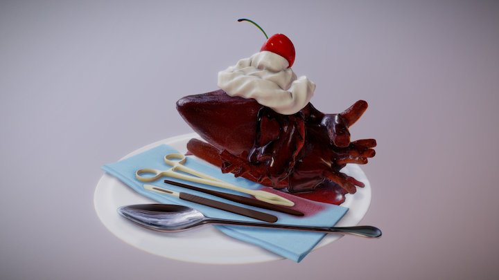 Hearty dessert 3D Model
