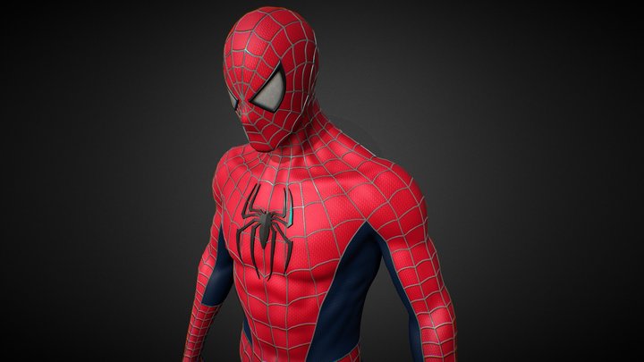 Spider-Man Sam Raimi Suit 3D Model