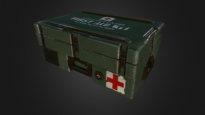 Military Medkit 3D Model
