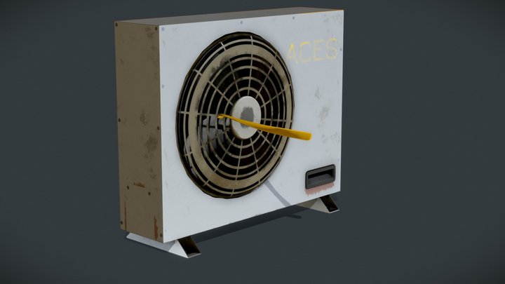 Air conditioner 3D Model