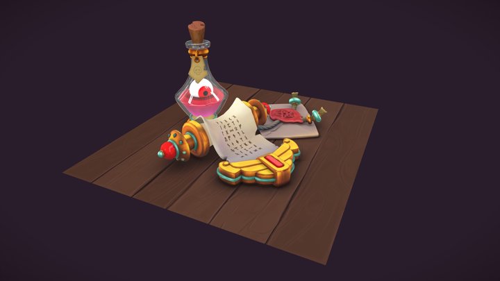 Alchemist'sEssentials 3D Model
