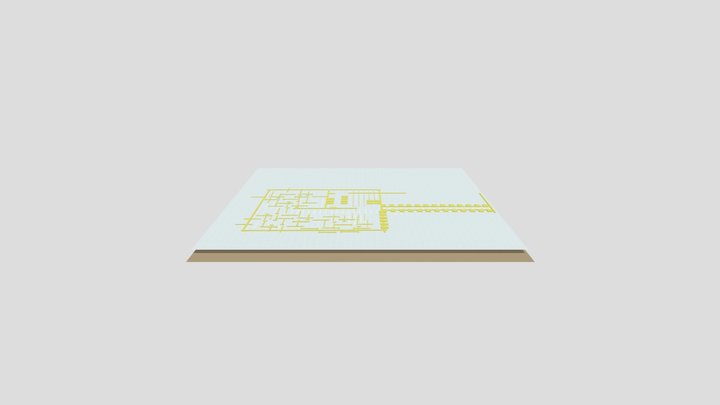 Backrooms Level 0 Map 3D Model