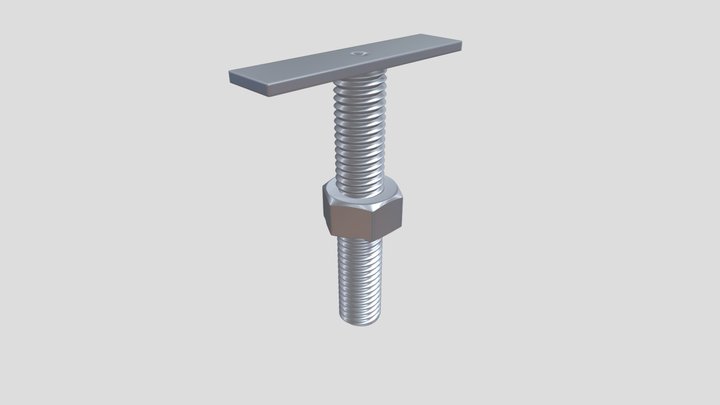 Suporte Perímetro 3D Model