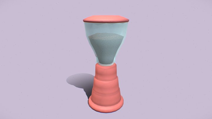 Stylized coffee grinder 3D Model