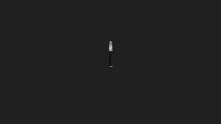 3D LowPoly USP-S 3D Model