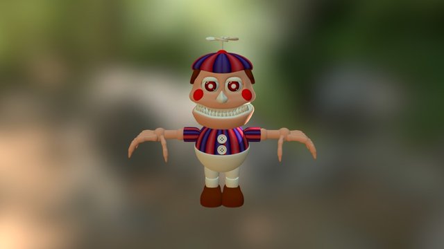 Nightmare BB 3D Model