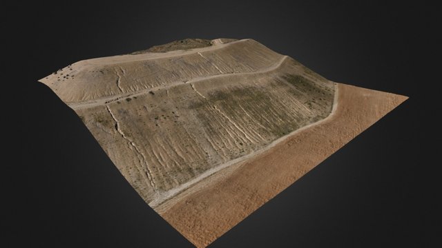 Ladera mina Utrillas 3D Model
