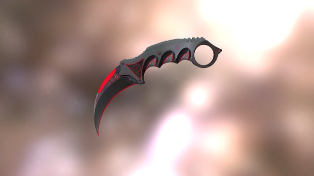 [GS GO Concept]Karambit - Reaper v2.0 3D Model