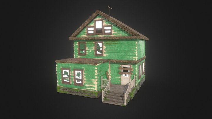 Abandonded House 3D Model
