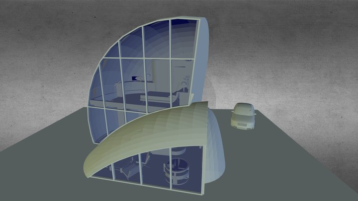 Shell House 3D Model