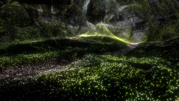 Hidden Shortcut Point Cloud 3D Model