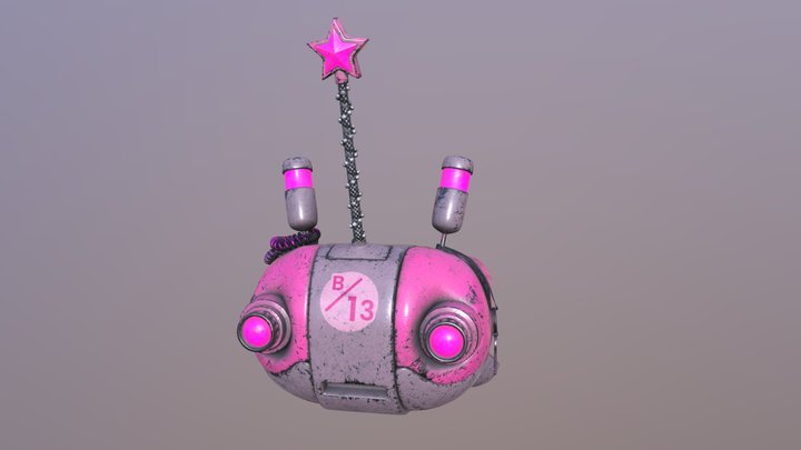 Robotito B-12 3D Model