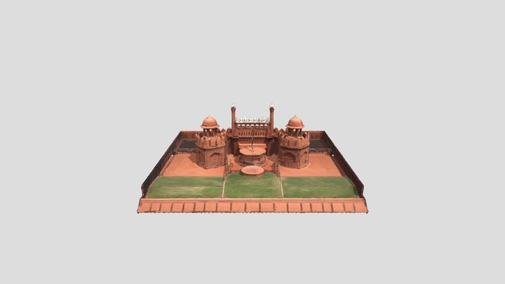 Red Fort Glory 3D Model
