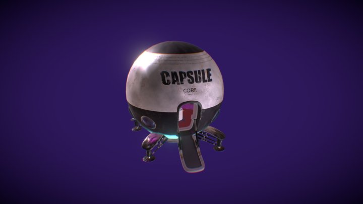 Capsule Corp Ship ˎˊ˗ 3D Model