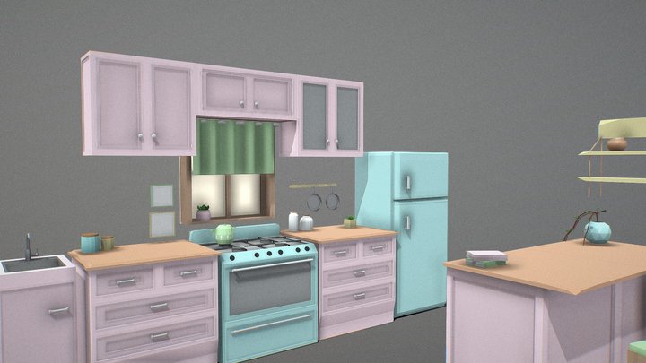 Kitchen Stuff 3D Model