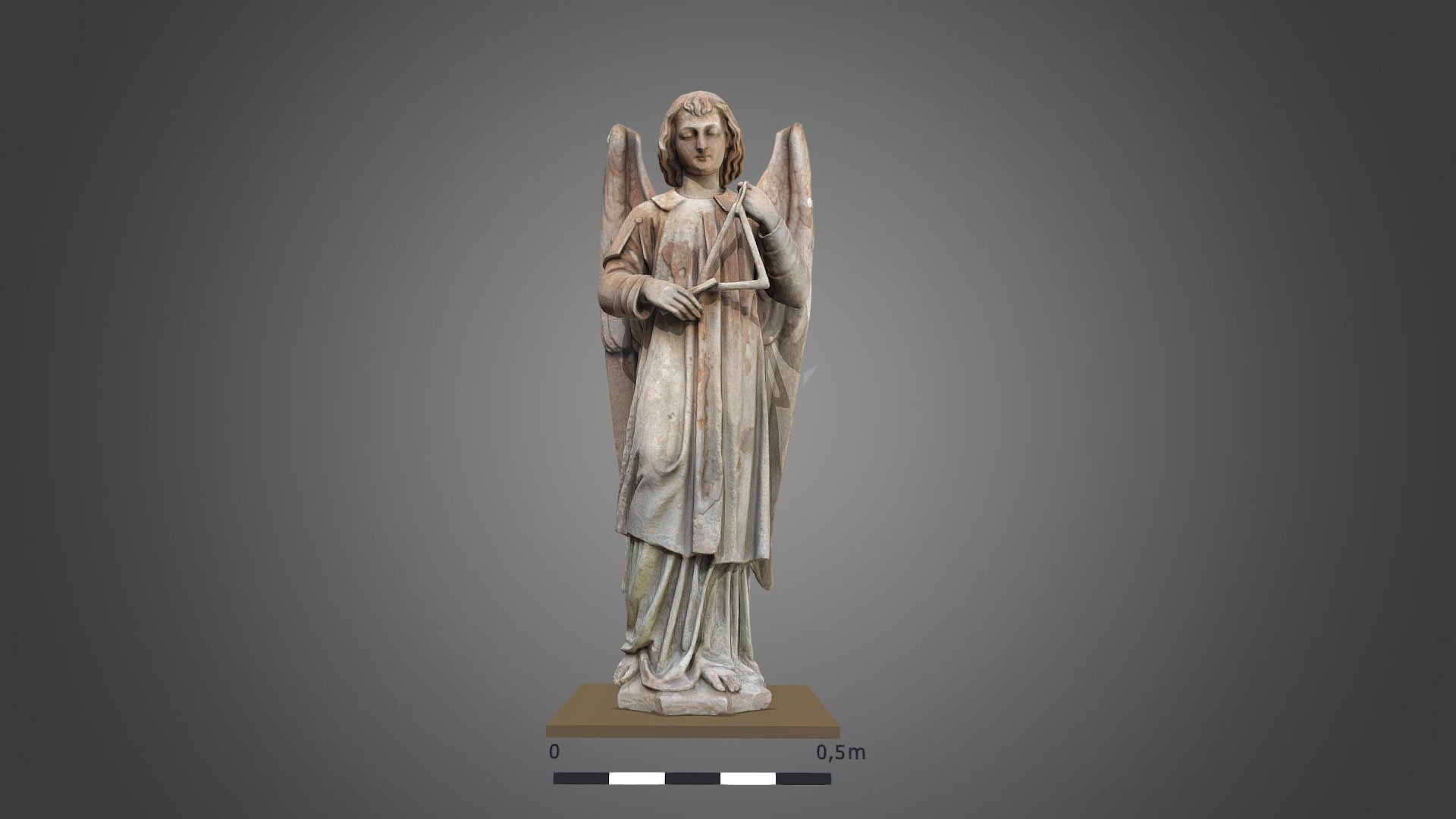 228 Sint-Jan, engel met triangel
