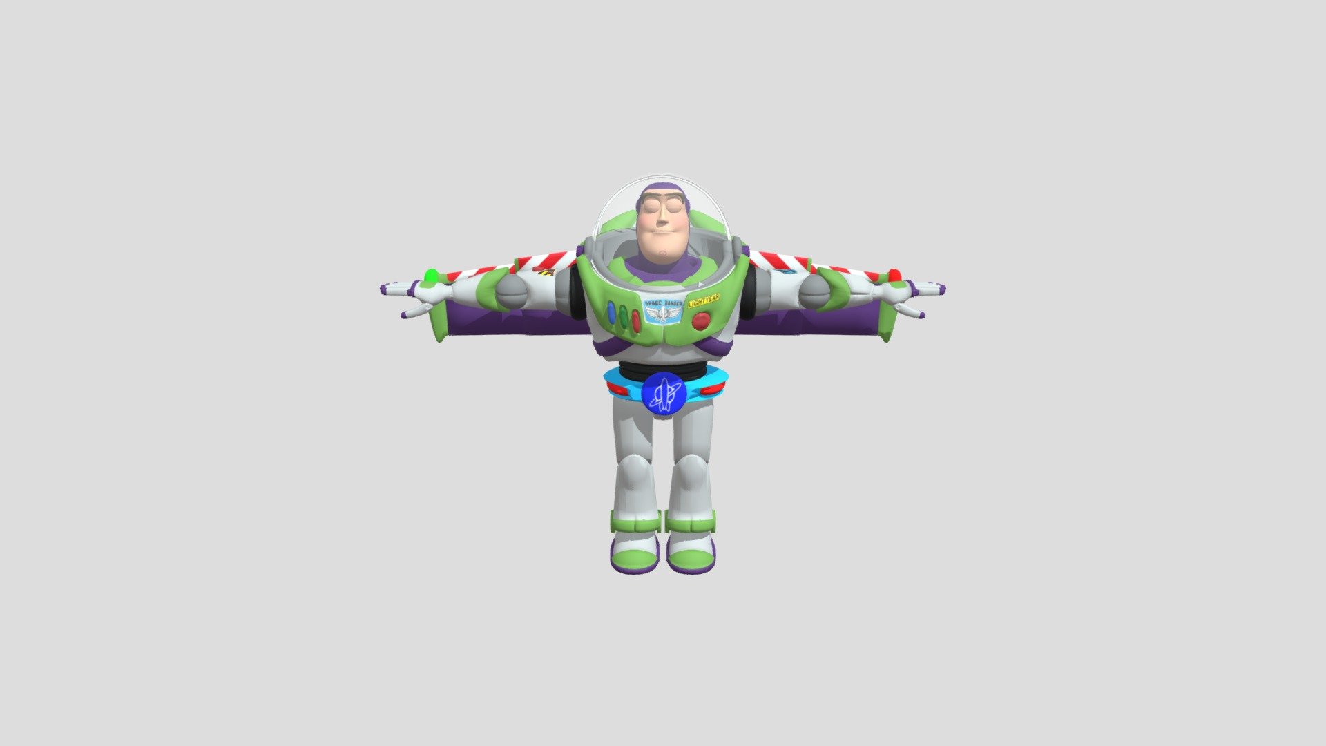 Buzz Lightyear Toy Story V2 (KH3) - Download Free 3D model by Guilherme ...