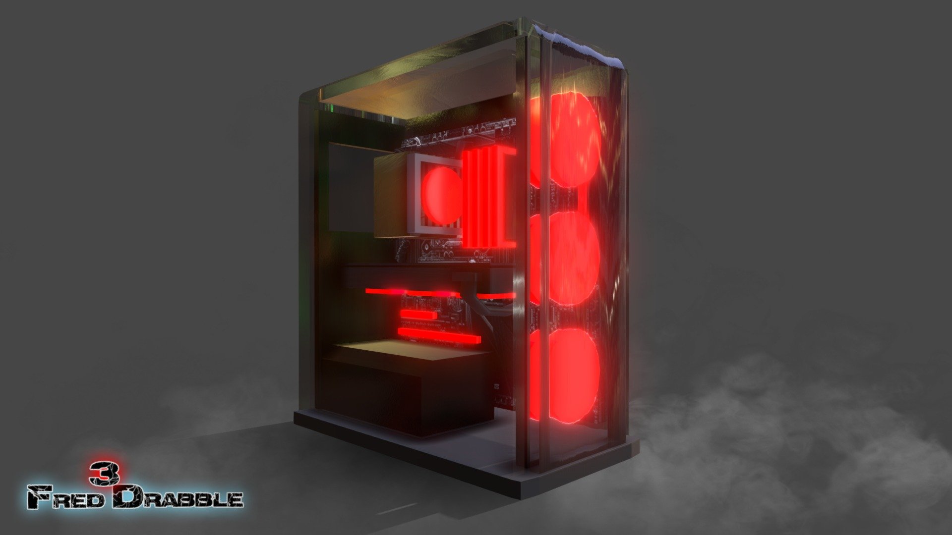 GAMING PC FREE DOWNLOAD - Download Free 3D model by Fred Drabble  (@FredDrabble) [dbf9c15]