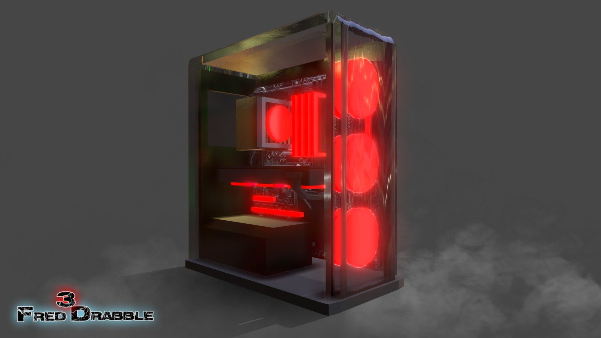 Custom Gaming PC - Download Free 3D model by Yolala1232 (@Yolala1232)  [1a24273]