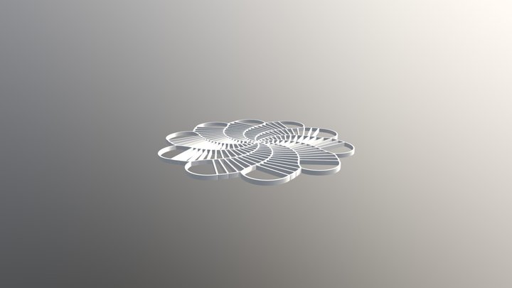 Voronoi Diagram 3D Model