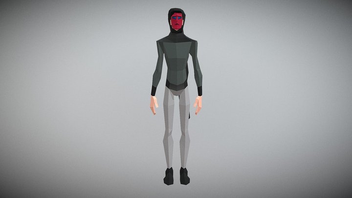 2º Personagem 3D Model
