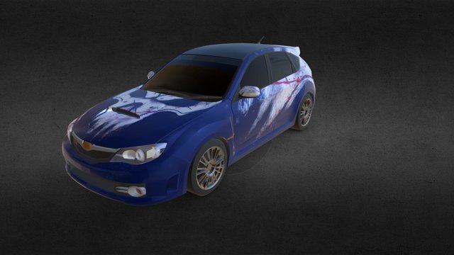 Subaru Impreza WRX STI 3D Model
