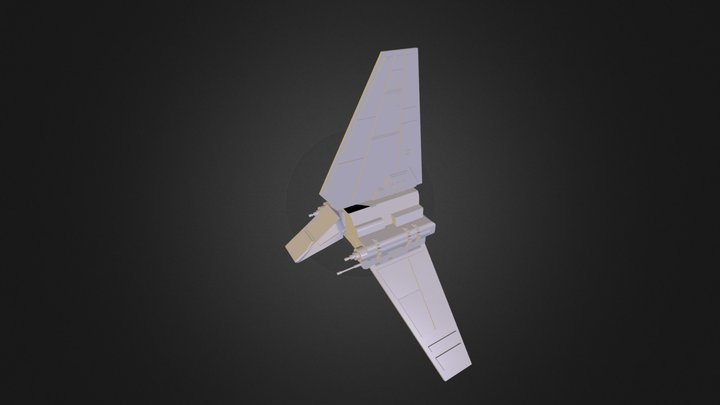 Lambda shuttle.obj 3D Model