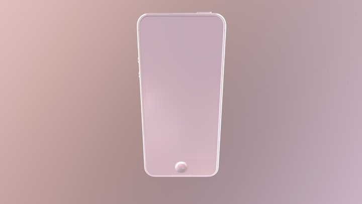 finished iphone 3D Model