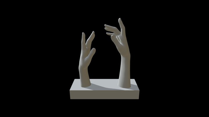 Manos Remate 3D Model