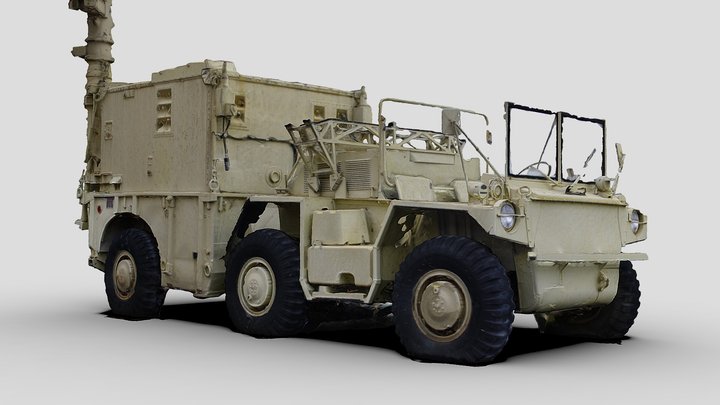 US Army FAAR (Raw Scan) 3D Model
