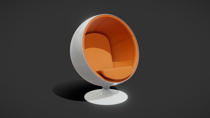 Spase.io - Ball Chair 3D Model