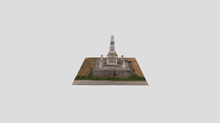 Monument des mobiles à Lumeau (28) 3D Model
