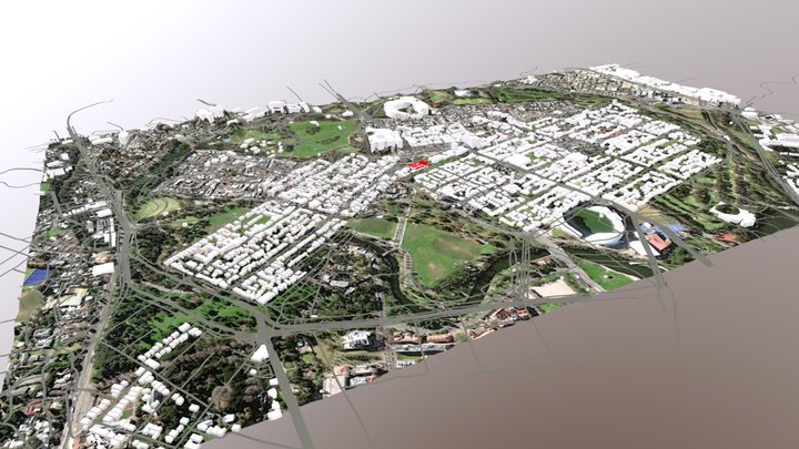 North Adelaide Model 3D Model