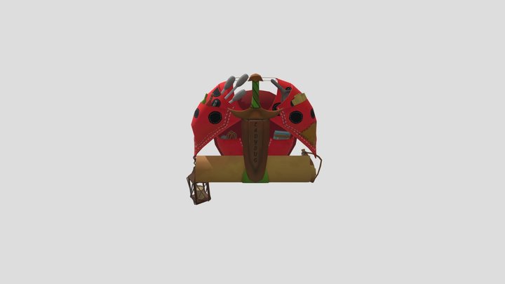 Ladybug Backpack #travelchallenge 3D Model