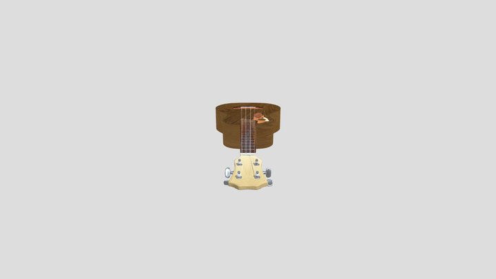 Ukulele – Modello 3D gratuito STL