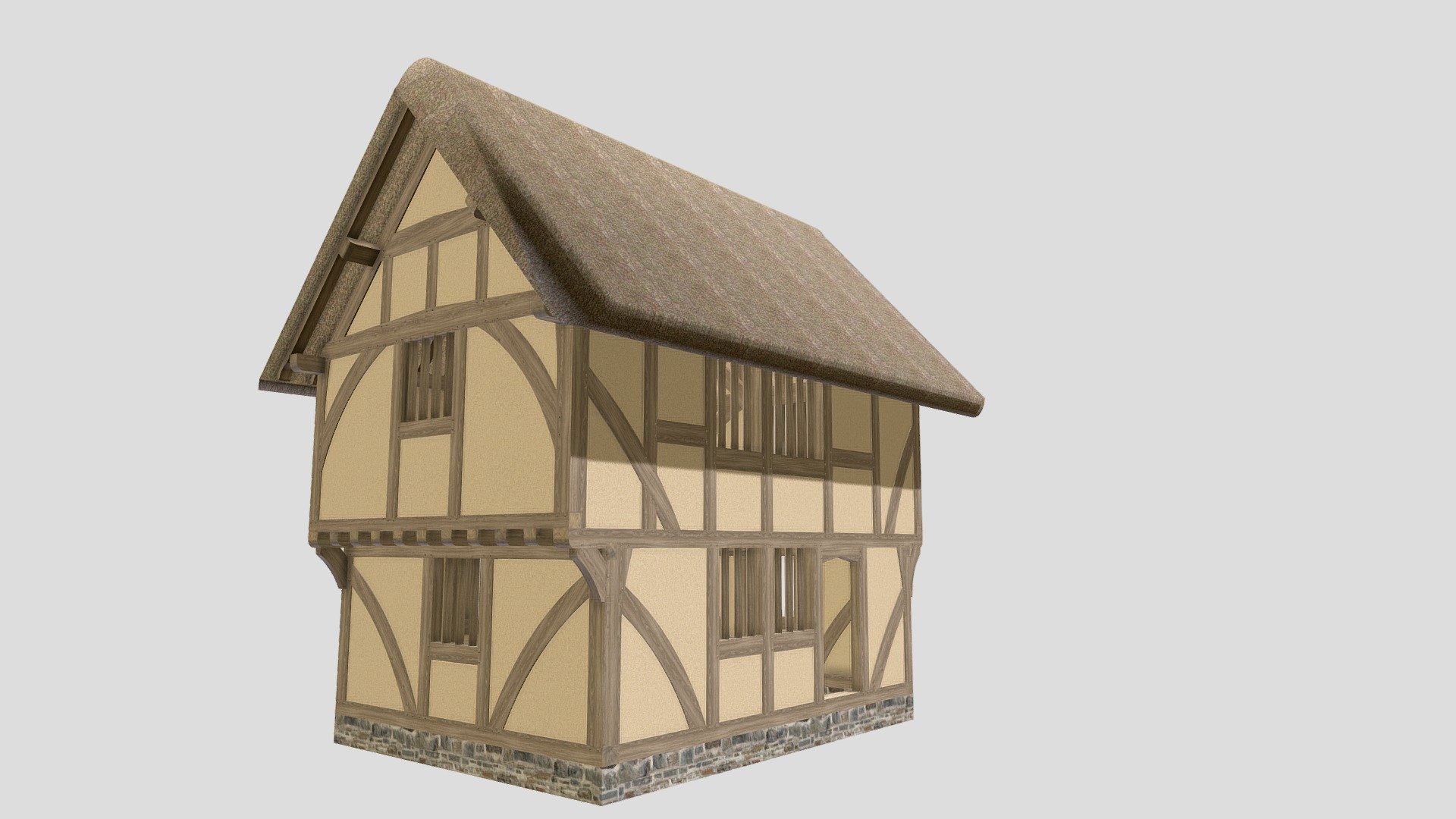 Lacey's Cottage - Reconstruction - 3D model by Montez Architecture ...