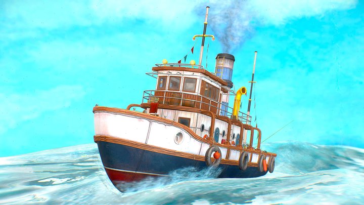 The Old Vessel 3D Model
