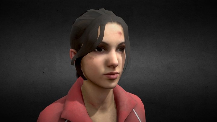 Zoey (L4D) 3D Model
