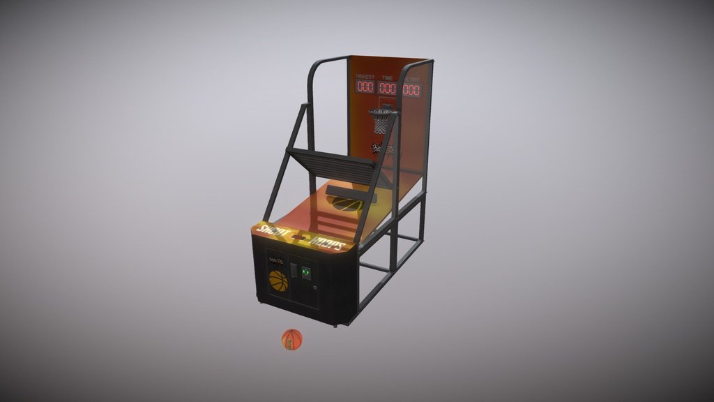 Arcade Basketball Machine | Prop