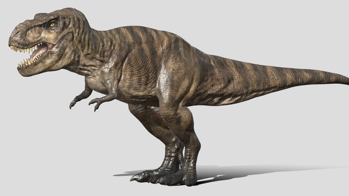Jurassic World: Rebirth Tyrannosaurus. Ember 3D Model