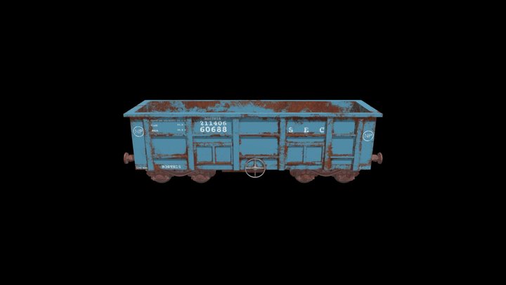 Boxn Car 3D Model