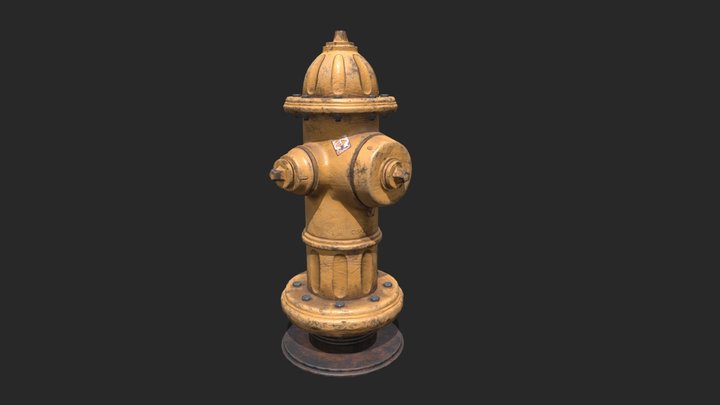 Fire hydrant 3D Model