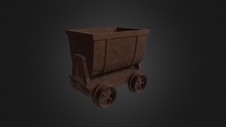 Basic Mine Cart – Modello 3D gratuito STL