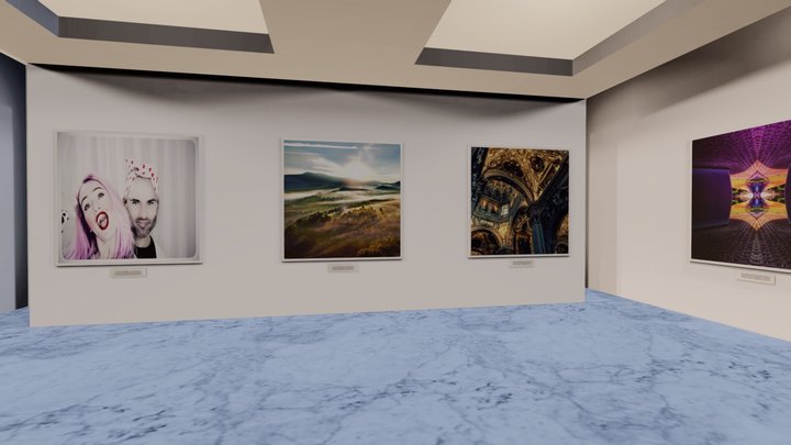 Instamuseum for @visual_life 3D Model
