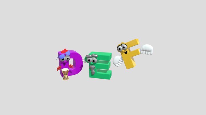 Letter Factory 2 (Veggietales) 3D Model