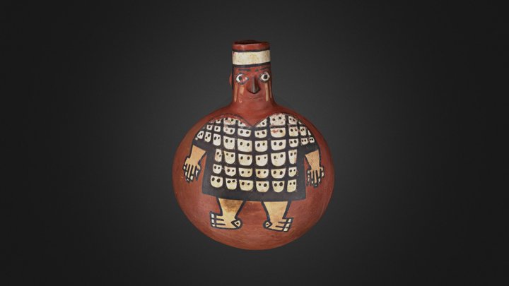 Botella Huari – Modello 3D gratuito STL