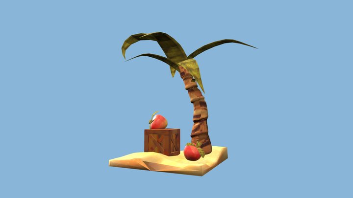 N.Sanity Beach 3D Model