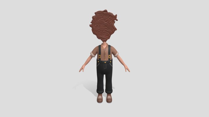 Choco_Mascote 3D Model